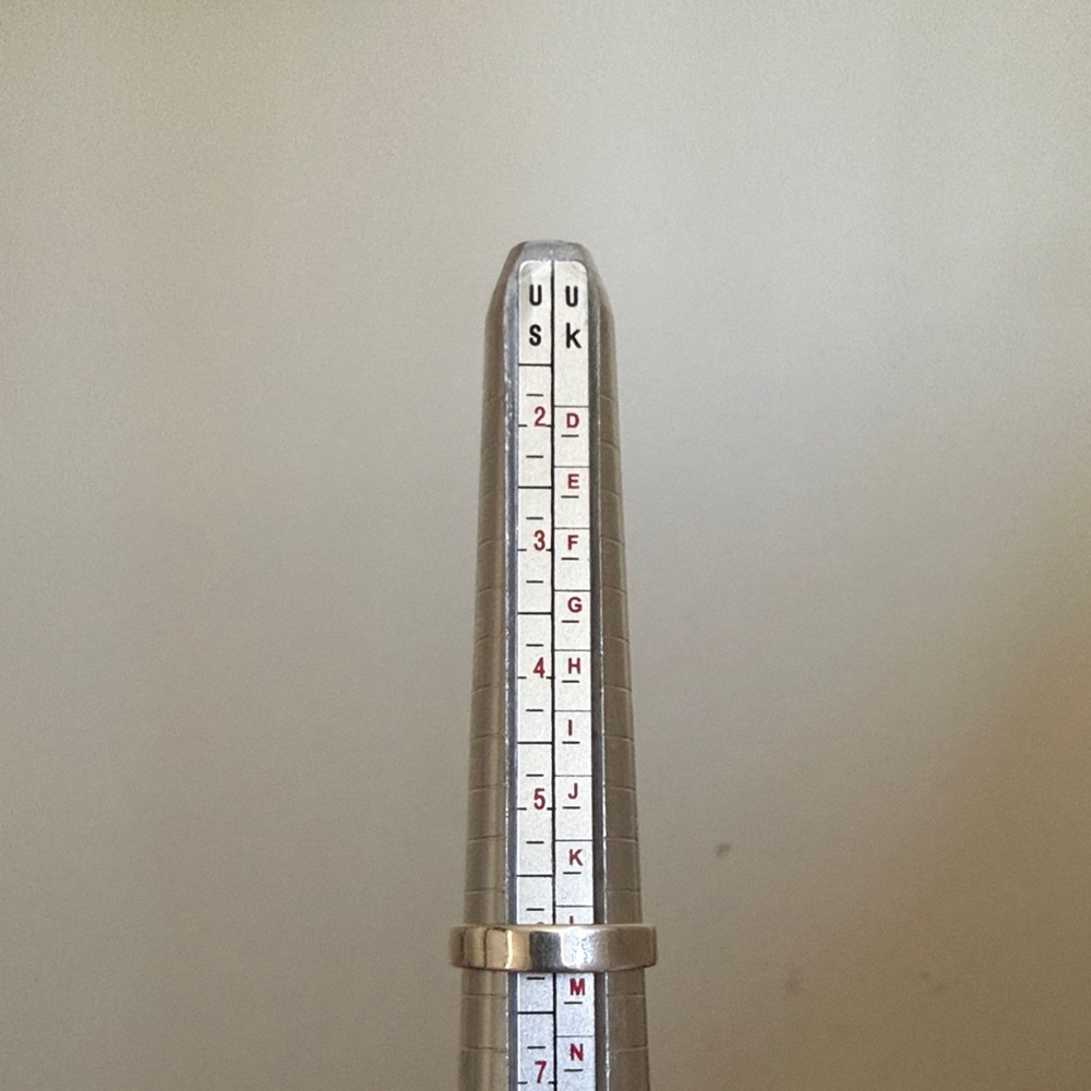 Psilomelane Dendrite Solid 925 Ring - image 2
